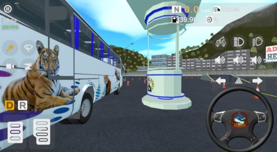 Screenshot Bus Simulator Nepal Mod APK