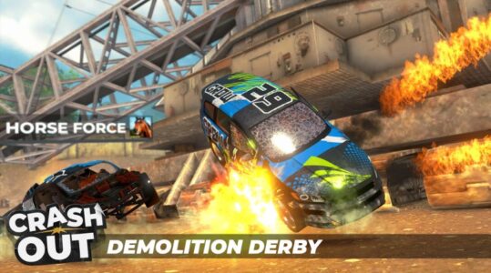 Screenshot CrashOut Car Crash Racing Mod APK