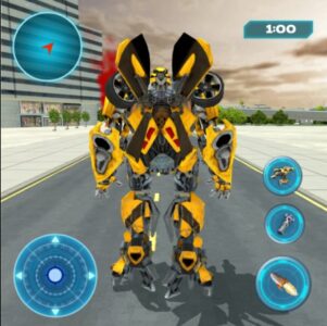 Screenshot Animal Robot car Transform War Mod APK