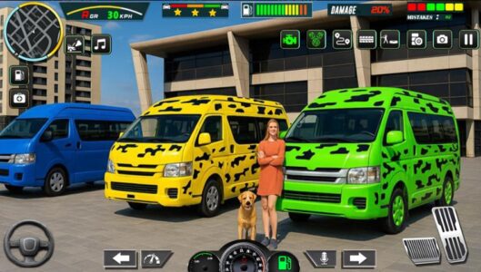 Screenshot Van Simulator Open World Game Mod APK