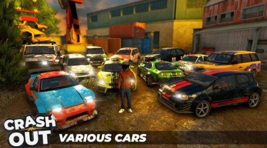 Screenshot CrashOut Car Crash Racing Mod APK