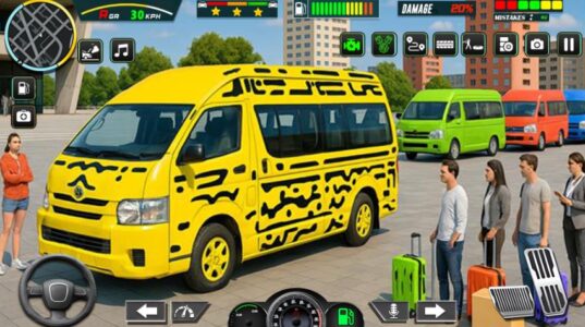 Screenshot Van Simulator Open World Game Mod APK