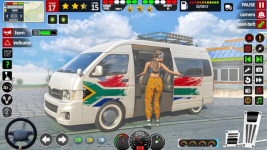 Screenshot Van Simulator Open World Game Mod APK