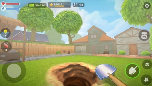 Screenshot Digging a Hole : Mining Games Mod APK