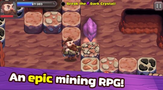 Screenshot Mine Quest 2 RPG Mining Game Mod APK