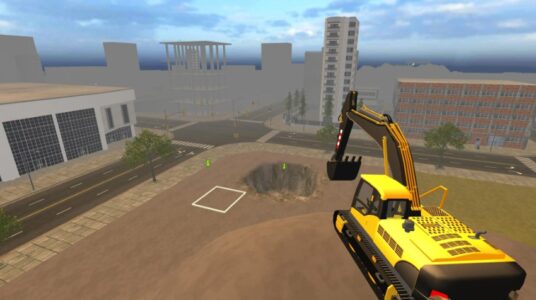 Screenshot Excavator: Construction Zone Mod APK