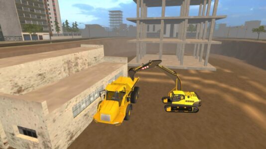Screenshot Excavator: Construction Zone Mod APK