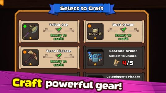 Screenshot Mine Quest 2 RPG Mining Game Mod APK