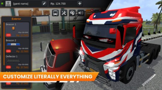 Screenshot Truck Simulator Indonesia Mod APK