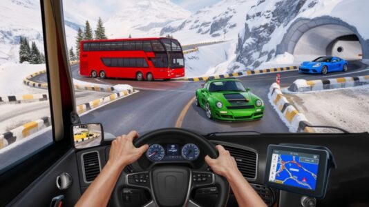 Screenshot US Bus Simulator: Bus Drive 3D Mod APK