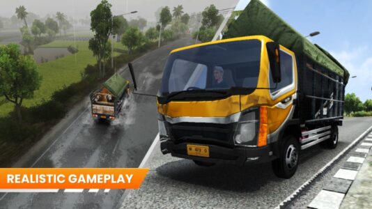 Screenshot Truck Simulator Indonesia Mod APK