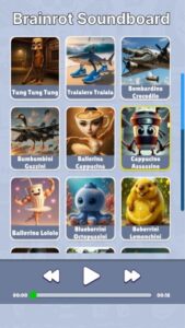 Screenshot Brainrotted Soundboard & AR Mod APK
