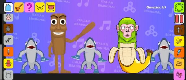 Screenshot Italian Monster Brainimal Mod APK