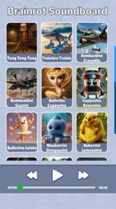 Screenshot Brainrotted Soundboard & AR Mod APK