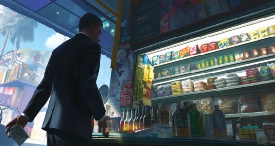 Screenshot Supermarket Sim Story Mod APK