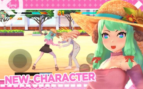 Screenshot High School Girl Anime Fighter Mod APK