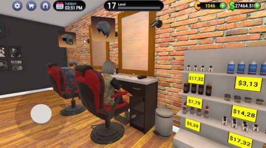 Screenshot Hair Salon Simulator 3D Mod APK