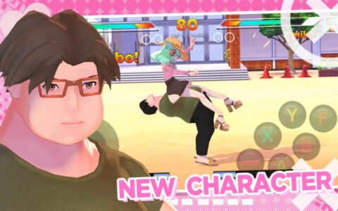 Screenshot High School Girl Anime Fighter Mod APK