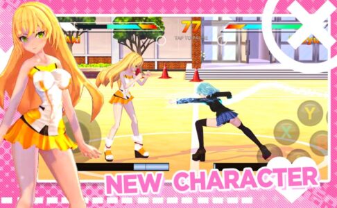 Screenshot High School Girl Anime Fighter Mod APK