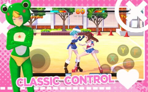 Screenshot High School Girl Anime Fighter Mod APK