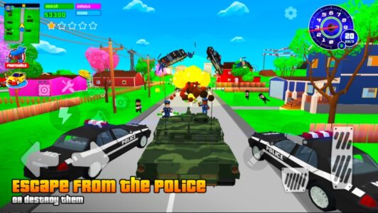 Screenshot Gangs Wars: Pixel Shooter RP Mod APK