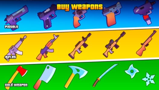 Screenshot Gangs Wars: Pixel Shooter RP Mod APK