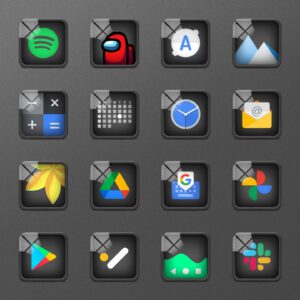 Screenshot Glassy Icon Pack Mod APK