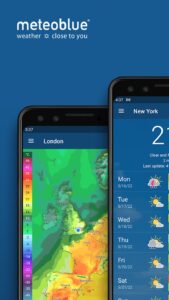 Screenshot meteoblue weather & maps Mod APK