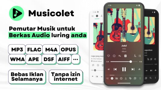 Screenshot Musicolet Music Player Mod APK