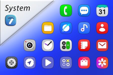 Screenshot One UI 7 HD – Icon Pack Mod APK