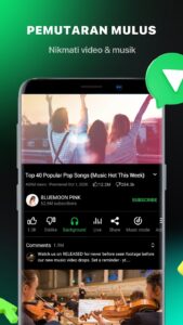 Screenshot Pure Tuber: Video & MP3 Player Mod APK