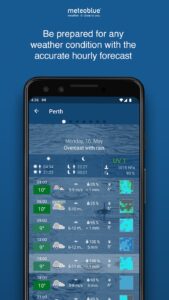 Screenshot meteoblue weather & maps Mod APK