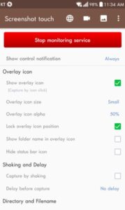 Screenshot Screenshot Touch Mod APK
