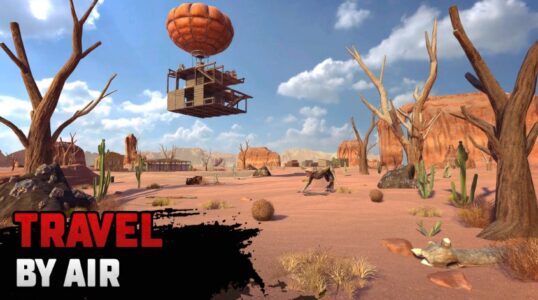 Screenshot Raft Survival: Desert Nomad Mod APK
