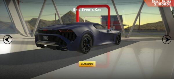 Screenshot Traffic Race 3D Mod APK