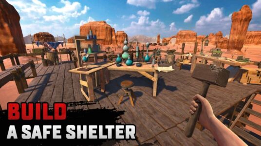 Screenshot Raft Survival: Desert Nomad Mod APK
