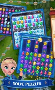 Screenshot Disney Frozen Free Fall Games Mod APK