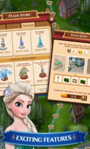 Screenshot Disney Frozen Free Fall Games Mod APK