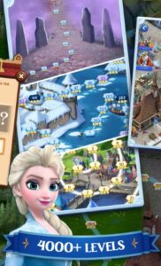 Screenshot Disney Frozen Free Fall Games Mod APK