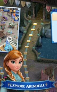 Screenshot Disney Frozen Free Fall Games Mod APK