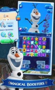 Screenshot Disney Frozen Free Fall Games Mod APK