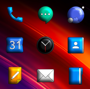 Screenshot Oxigen 3D – Icon Pack Mod APK