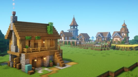 Screenshot Craft City Block Building Mod APK