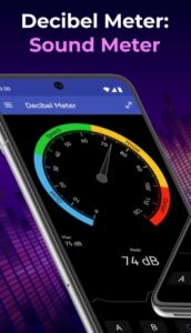 Screenshot Decibel Meter: Sound Meter Mod APK