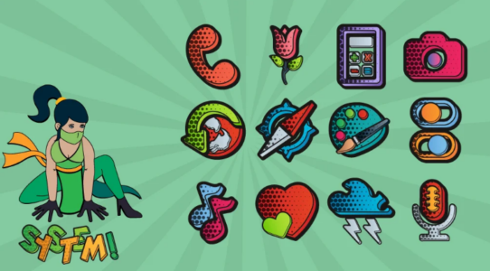 Screenshot Comics Icon Pack Mod APK