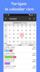 Screenshot Timesheet – Work Hours Tracker Mod APK