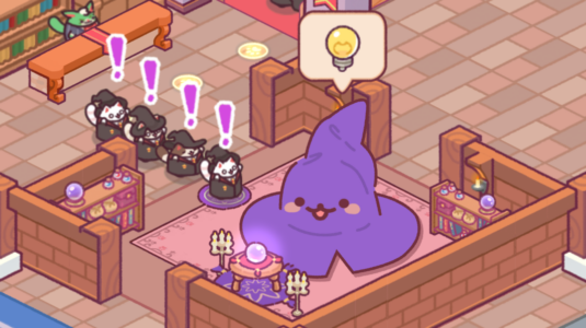 Screenshot Cat Magic School : Cute Tycoon Mod APK