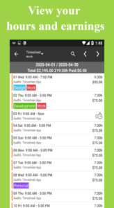 Screenshot Timesheet – Work Hours Tracker Mod APK