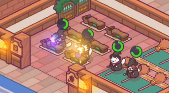 Screenshot Cat Magic School : Cute Tycoon Mod APK