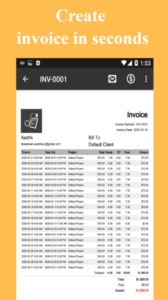 Screenshot Timesheet – Work Hours Tracker Mod APK